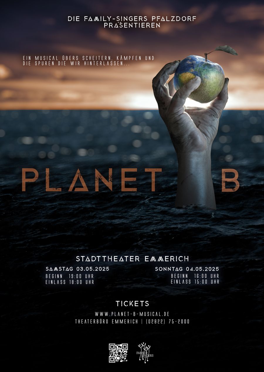 Planet B - Musical Plakat