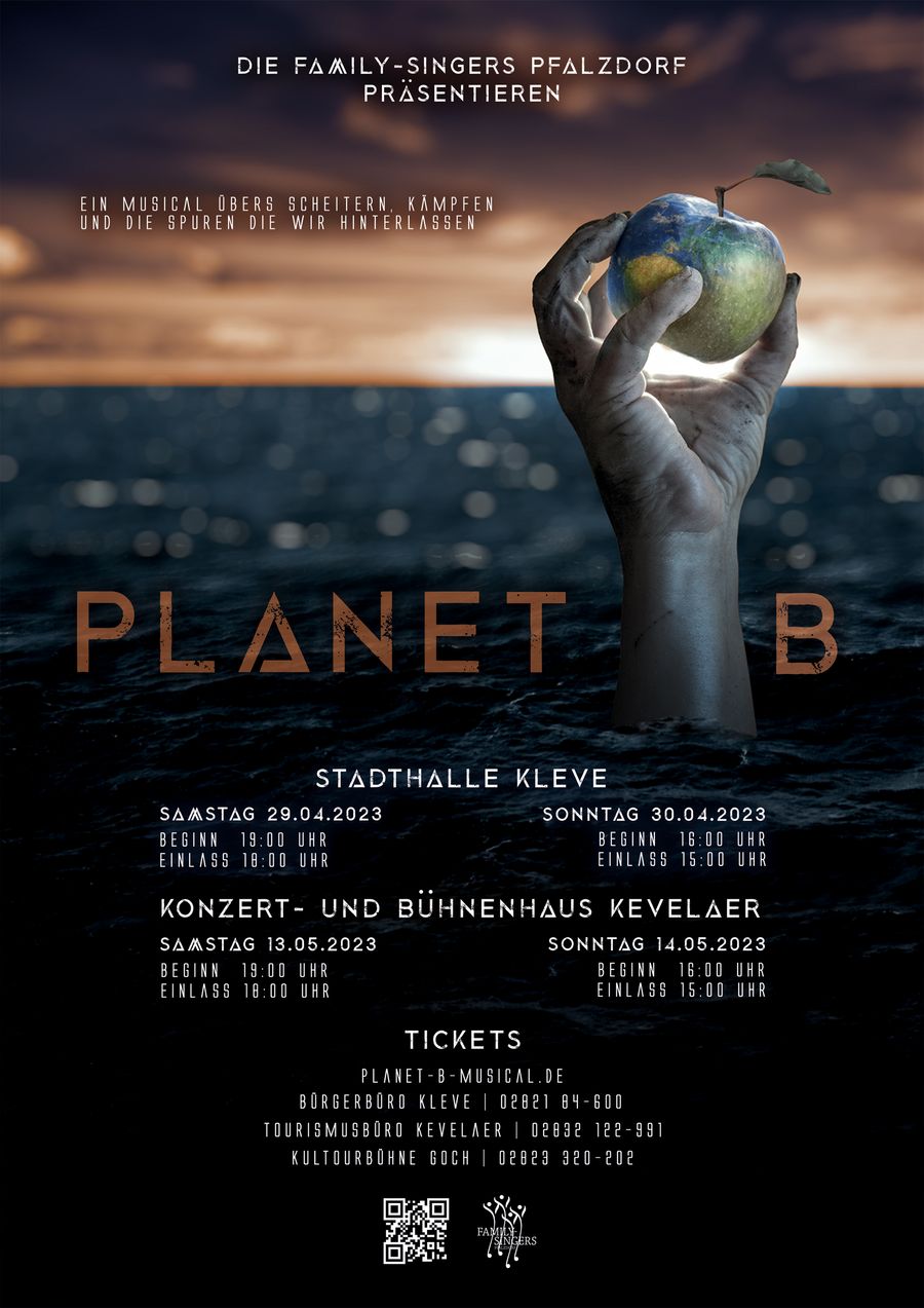 Planet B - Musical Plakat